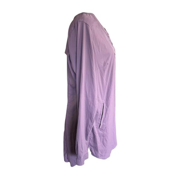 Duluth Trading Company Ladies Armachillo Cooling Shirt M Purple Athleisure - Picture 5 of 12